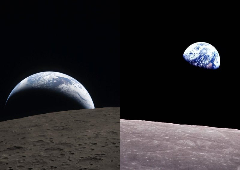FOTO Ova dva povijesna trenutka pokazuju koliko se promijenio naš pogled na Zemlju