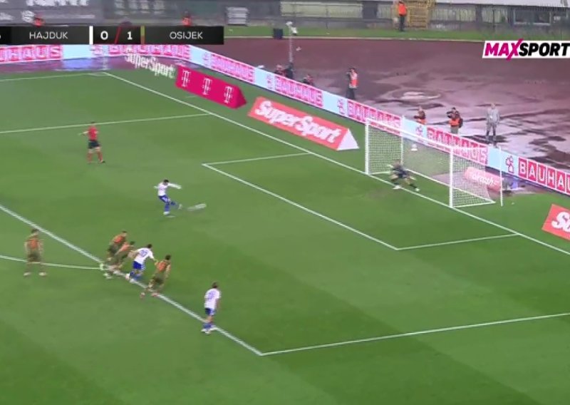 Hajduk je dobio penal, a Šego je uzeo loptu... Pogledajte što se dogodilo