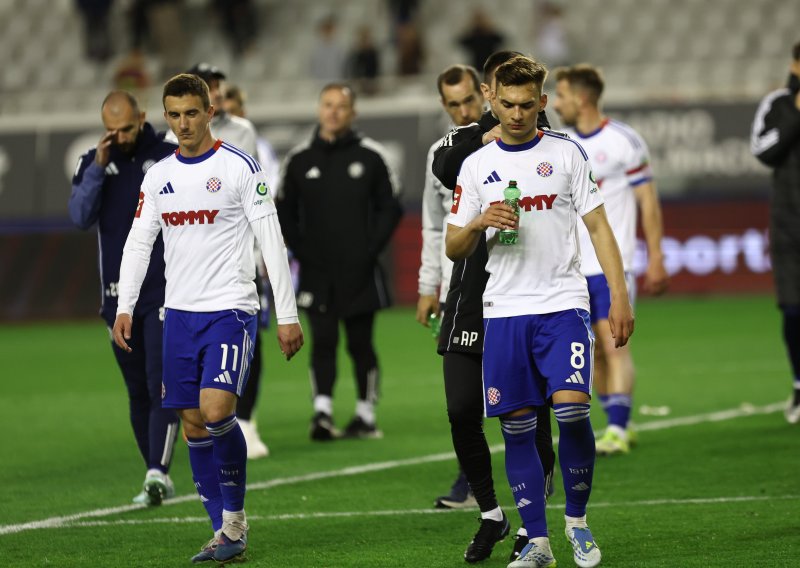Bolna istina: 'Igrači Hajduka svojim su navijačima pokazali da su odustali od prvog mjesta'
