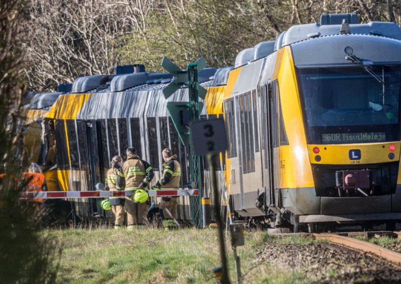 Sudar vlakova u Danskoj, ima ozlijeđenih: Na teren poslane 'velike snage'