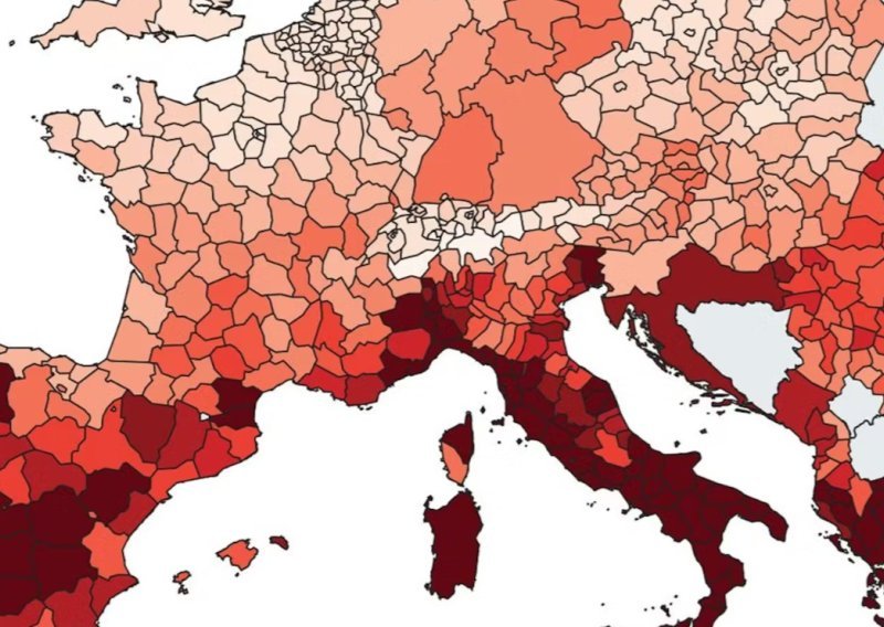 Alarmantno izvješće za Europu: Hrvatska je u crvenom, pogledajte zašto
