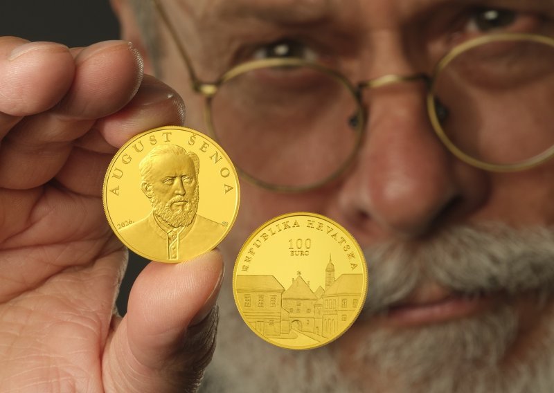 August Šenoa na kovanicama koje čuvaju književno nasljeđe