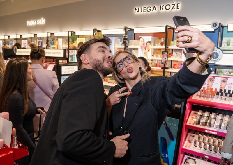 Ogromno zanimanje: Evo kako je izgledalo VIP otvorenje Sephore u Zagrebu