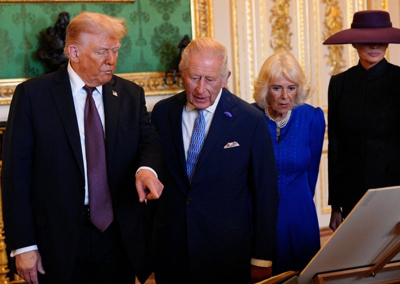 Britanski kralj i kraljica posjećuju Trumpa: 'On je hrabar i velik čovjek'