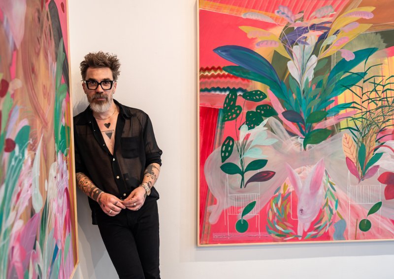 Za ružičastu nijansu više od ičega: U galeriji 'Spirit of Art' predstavljena izložba Zorana Šimunovića