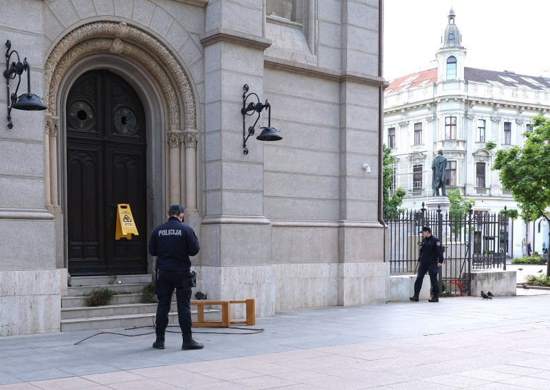 Prijavljen muškarac za kojeg se sumnja da je vandalizirao pravoslavnu crkvu u Zagrebu
