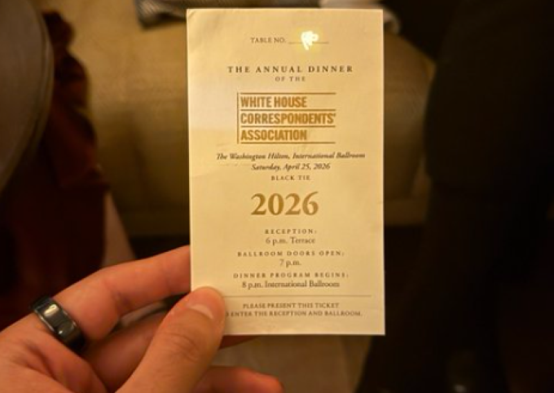 FOTO Ovako se ulazilo na večeru u Washingtonu: Novinar otkrio šokantne propuste