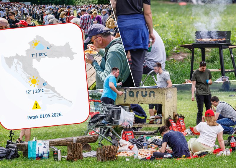 Stiže veliko pogoršanje vremena: Evo kakvo nas vrijeme čeka za Prvi maj