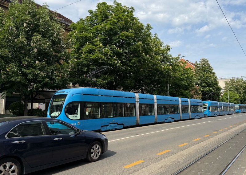 Zastoj tramvaja u Zagrebu - razlog je naživcirao mnoge