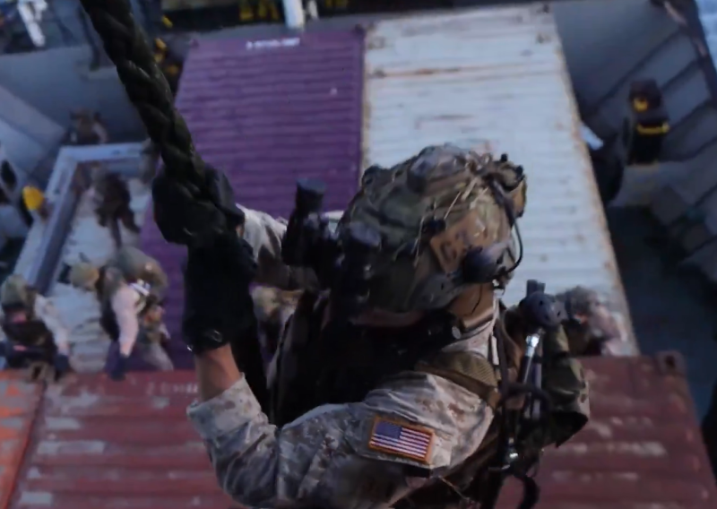 Američka vojska objavila video zapljene broda u Arapskom moru