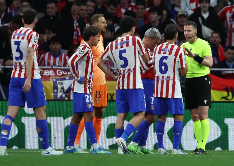 Utakmica Lige prvaka završila bez pobjednika, sudačke odluke fokus okršaja Atletica i Arsenala