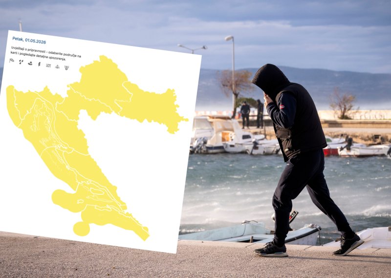 Cijela Hrvatska pod uzbunom za Prvi maj: Meteorolozi objavili niz upozorenja