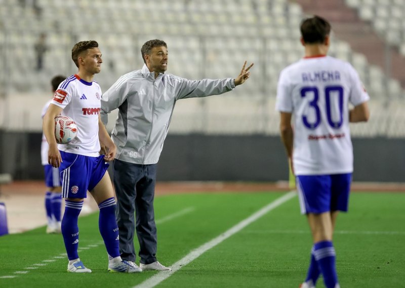 Garcia radi čudan potez: Hajduk će igrati u dosad neviđenom sastavu