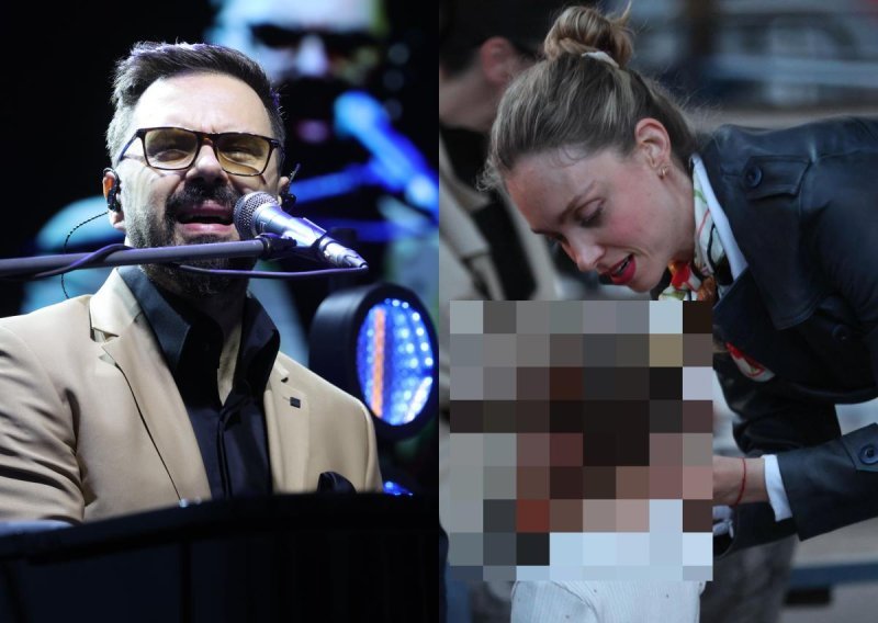 Petar Grašo nastupio na splitskoj Rivi: Iz publike ga bodrila Hana s kćerkicom Albom