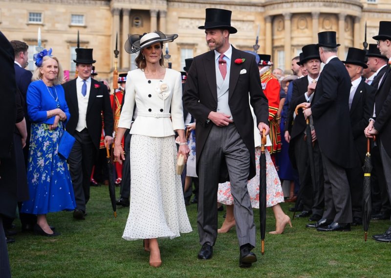 Kate i William priredili svoju prvu ovogodišnju vrtnu zabavu u Buckinghamskoj palači