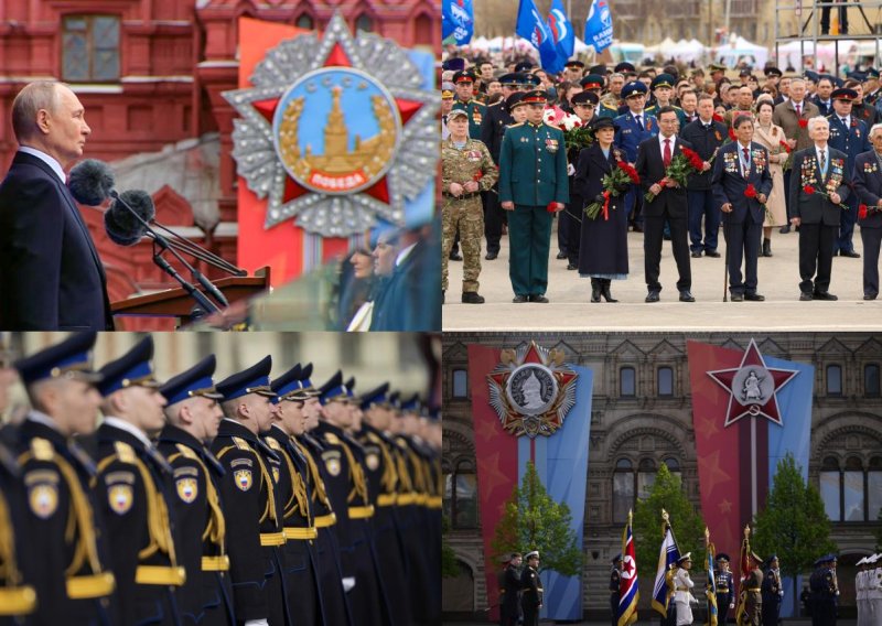 VIDEO/FOTO Najneobičnija vojna parada u Moskvi od '45., Putin održao govor