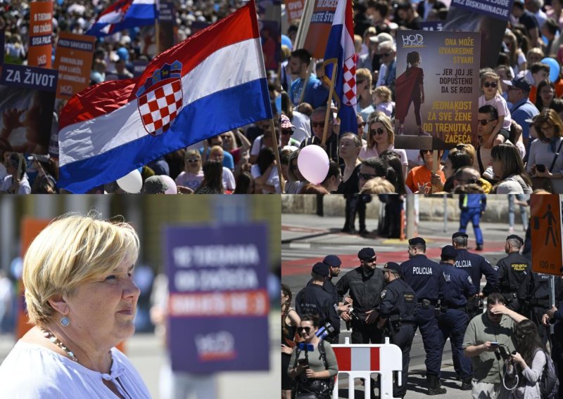 FOTO Počeo Hod za život, stigao i Thompson: 'U Hrvatskoj je na snazi komunistički zakon'