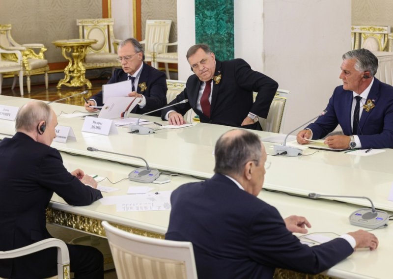 Dodik se sastao s Putinom u Moskvi: 'Očekujem rigorozan stav Rusije o BiH'