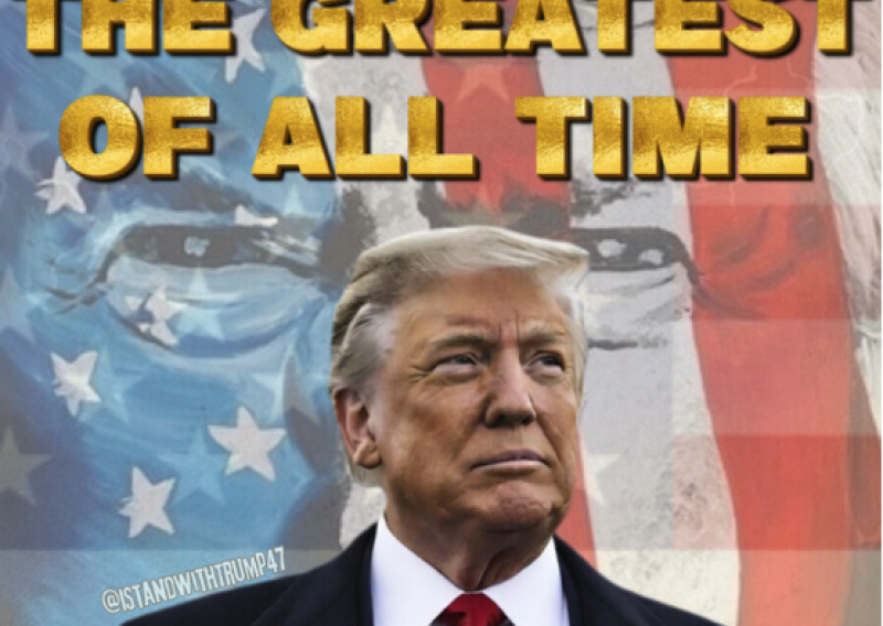 FOTO Trump u nekoliko minuta zatrpao mrežu nizom bizarnih AI slika na kojima je on 'najveći ikada'