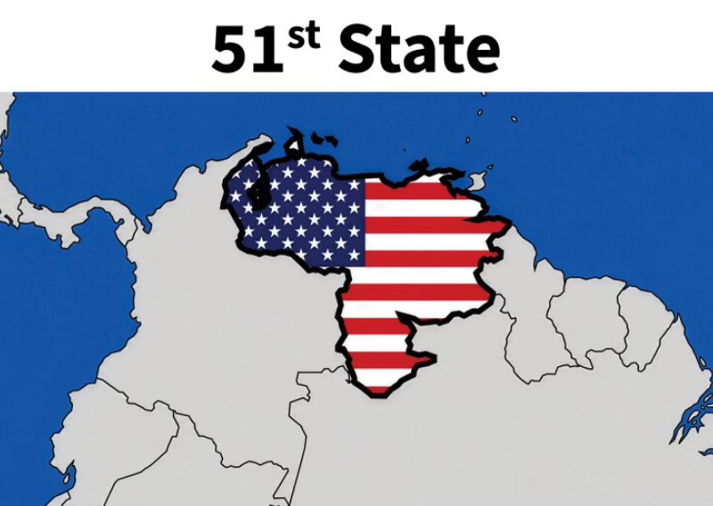Trump ponovno provocira: Pogledajte kakvu je kartu objavio