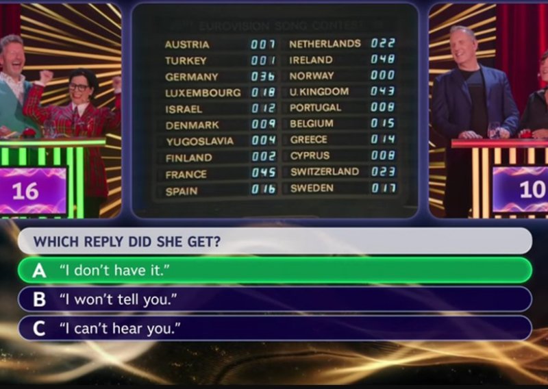 Kultni televizijski gaf Jugoslavije postao hit tema tijekom Eurosonga u Beču