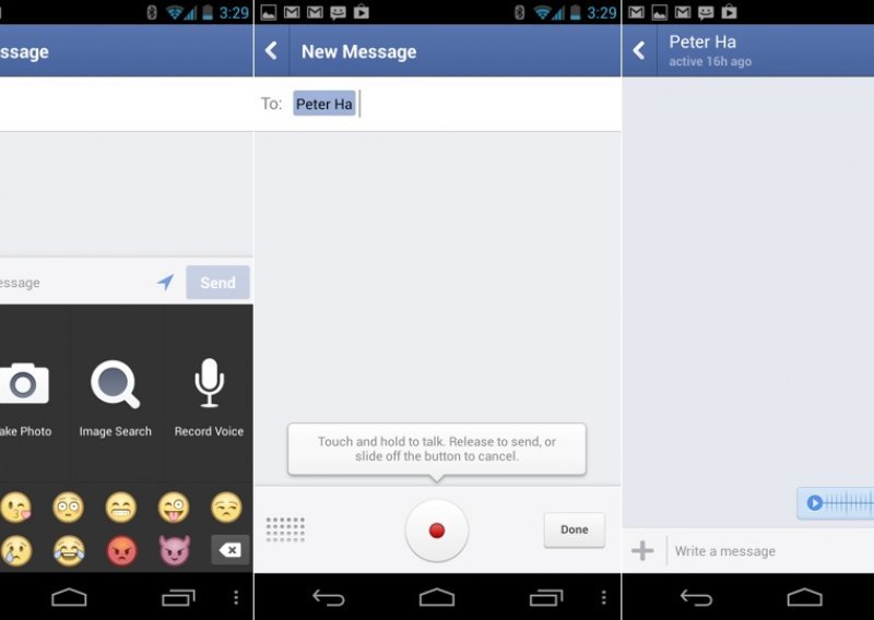 Facebook Messenger je progovorio