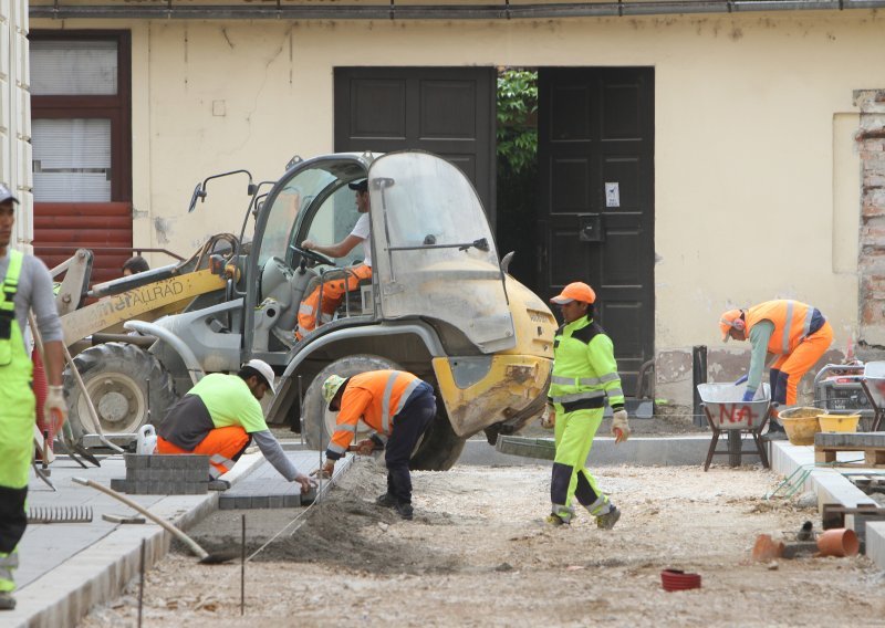 Značajan rast vrijednosti građevinskih radova poduzeća s najmanje 20 zaposlenih