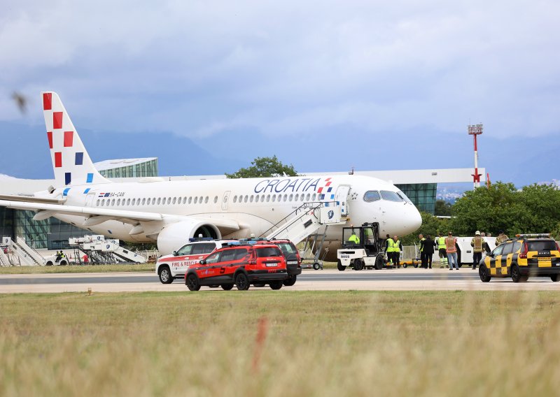 Croatia Airlines o incidentu u Zračnoj luci Split: Posada je reagirala prema proceduri
