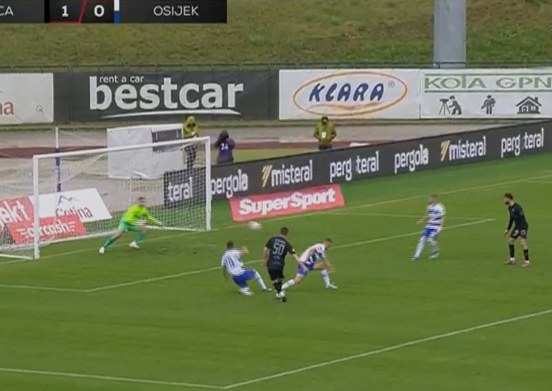 Pogledajte sjajan gol Ante Ercega za vodstvo Gorice 2:0