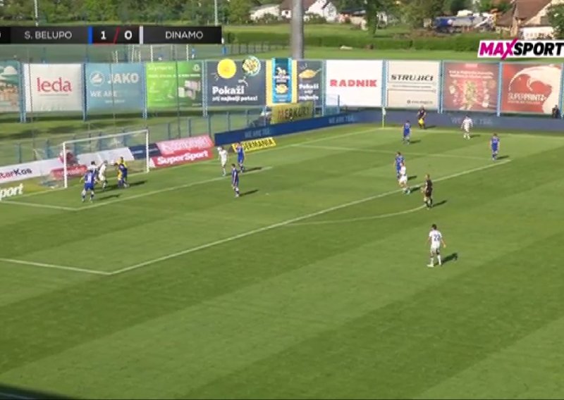 Dinamo izjednačio nakon neobjašnjive greške golmana Slavena: Pogledajte bizaran gol
