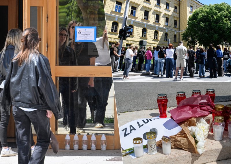 Emotivne scene zbog ubijenog Luke: Građani u tišini odali počast, ubojica uskoro u DORH-u