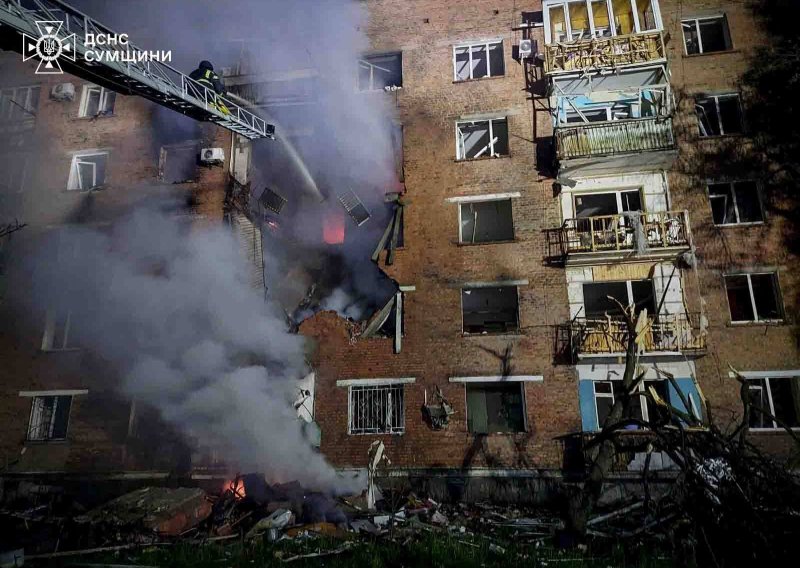 Dvije osobe poginule u Rusiji, i Ukrajina javlja da je bilo zračnih udara
