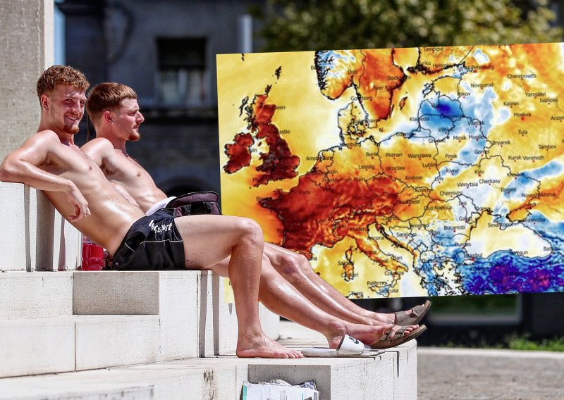 Stiže vrućina: 'Toplinska kupola' donosi temperature i do 16 stupnjeva više od prosjeka