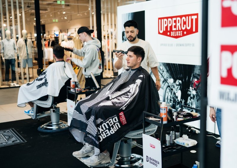 Uppercut Deluxe PopUP Barbershop event okupio ljubitelje modernog groominga u City Center one Westu