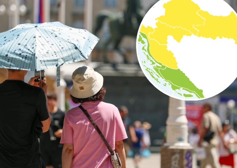 Ovi gradovi danas su bili najtopliji u Hrvatskoj: Evo kada stiže osvježenje