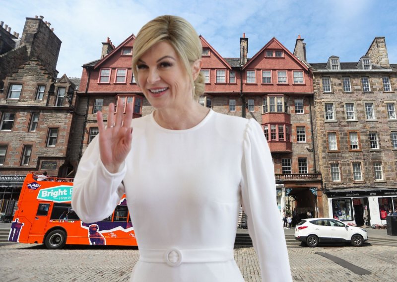 Kolinda objavila fotografije iz Edinburgha, svi gledaju torbicu od nekoliko tisuća eura