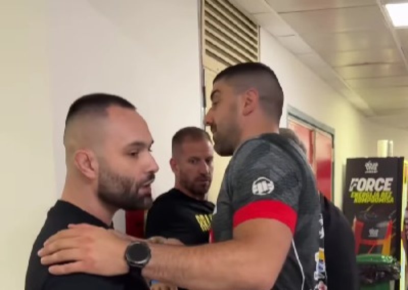 Pogledajte kaos na FNC-u u Beogradskoj areni: Borce morali razdvajati, prijetio fizički obračun