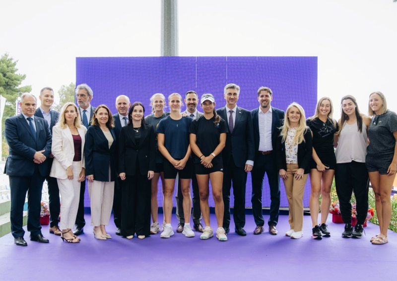 Premijer Plenković i ministri stigli na ždrijeb WTA Makarska Opena: Hrvatska se nada domaćoj pobjednici pod Biokovom