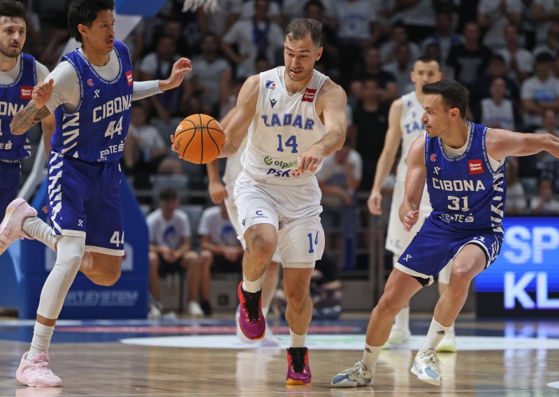 Pogledajte kako je Zadar demolirao Cibonu i slavio s čak 35 koševa razlike