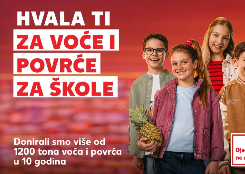 Besplatno voće i povrće iz Kauflanda dobivaju ove škole!