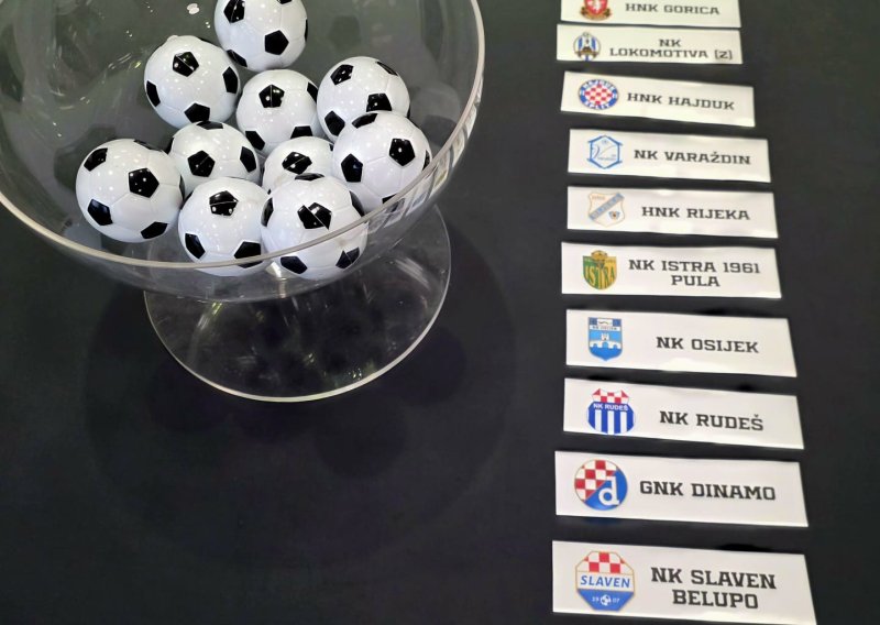 Održan ždrijeb parova: Evo kada se igra prvi derbi Dinama i Hajduka u novoj sezoni