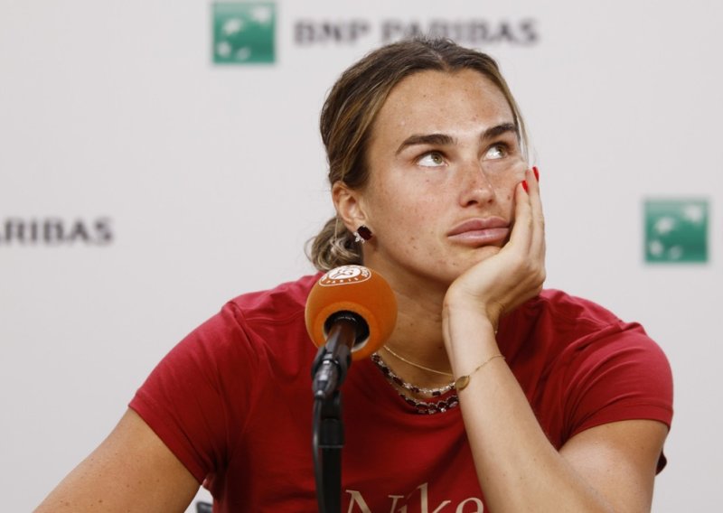 Arina Sabalenka sve šokirala: 'Mentalno nisam dobro. Sad bih se najradije ostavila tenisa'