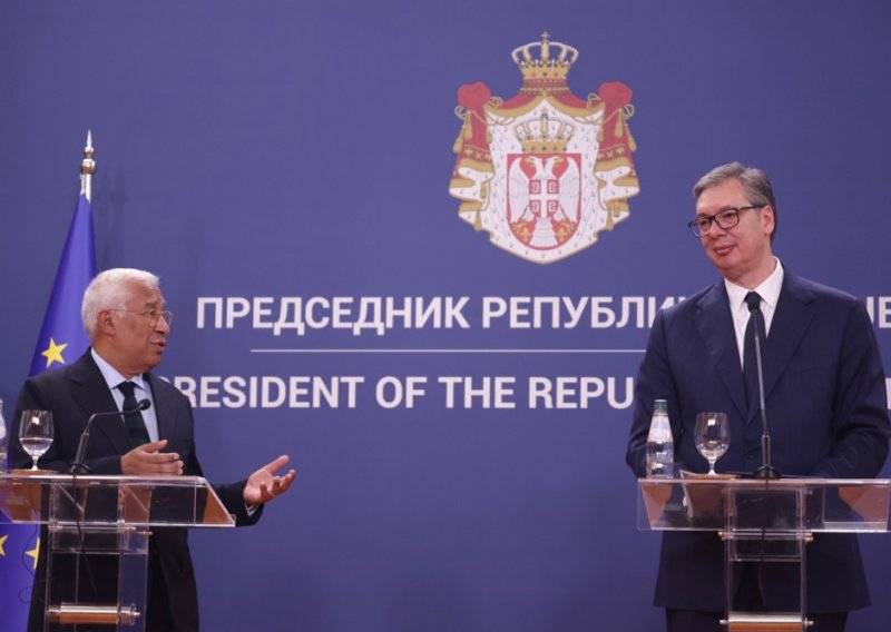 Antonio Costa stoji u Beogradu pored Vučića i govori mu: Mi nikoga ne ucjenjujemo