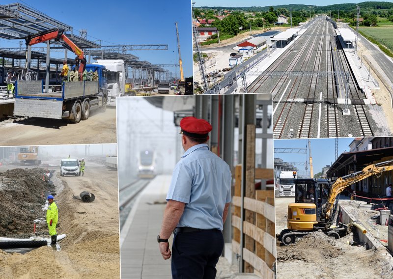 Šef projekta je posijedio, a pruga još nije gotova: Ovako danas izgleda najveće gradilište u Hrvatskoj