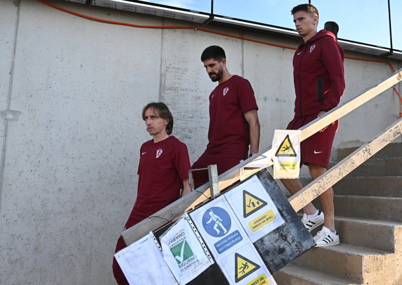 Vatreni stigli u Veliku Goricu i ostali iznenađeni viđenim. Petar Sučić samo konstatirao...