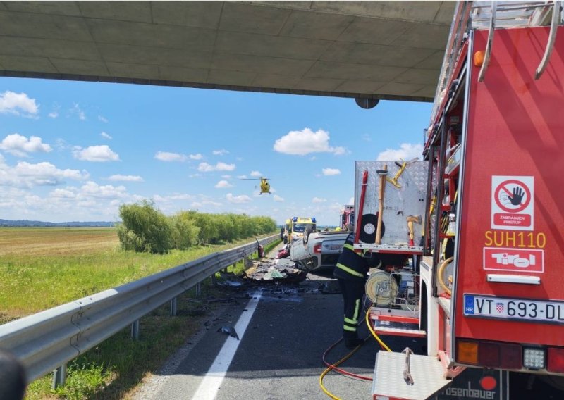 Stravična nesreća kod Virovitice: U sudaru poginule četiri osobe