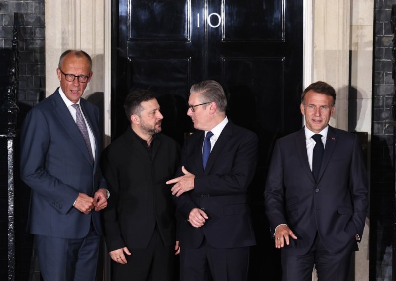 Starmer dočekao Zelenskog, Macrona i Merza: Kreću dogovori o sigurnosti Europe