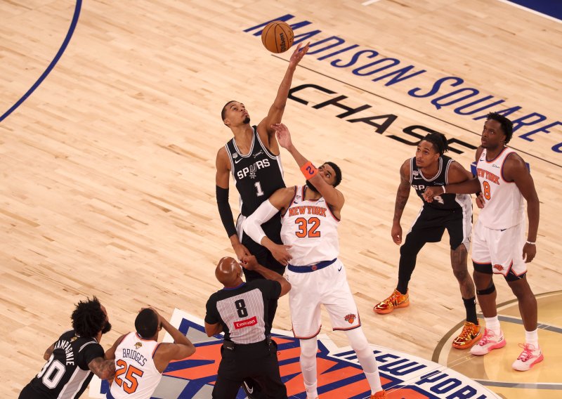 Wembanyama utišao Madison Square Garden; Spursi smanjili protiv Knicksa