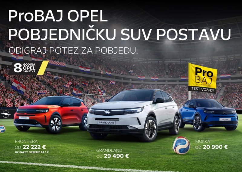 Opel u formi za svjetsko prvenstvo: ProBAJ momčad za pobjedu
