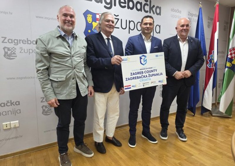 Veliko priznanje za Zagrebačku županiju: Proglašena Europskom regijom sporta 2027.